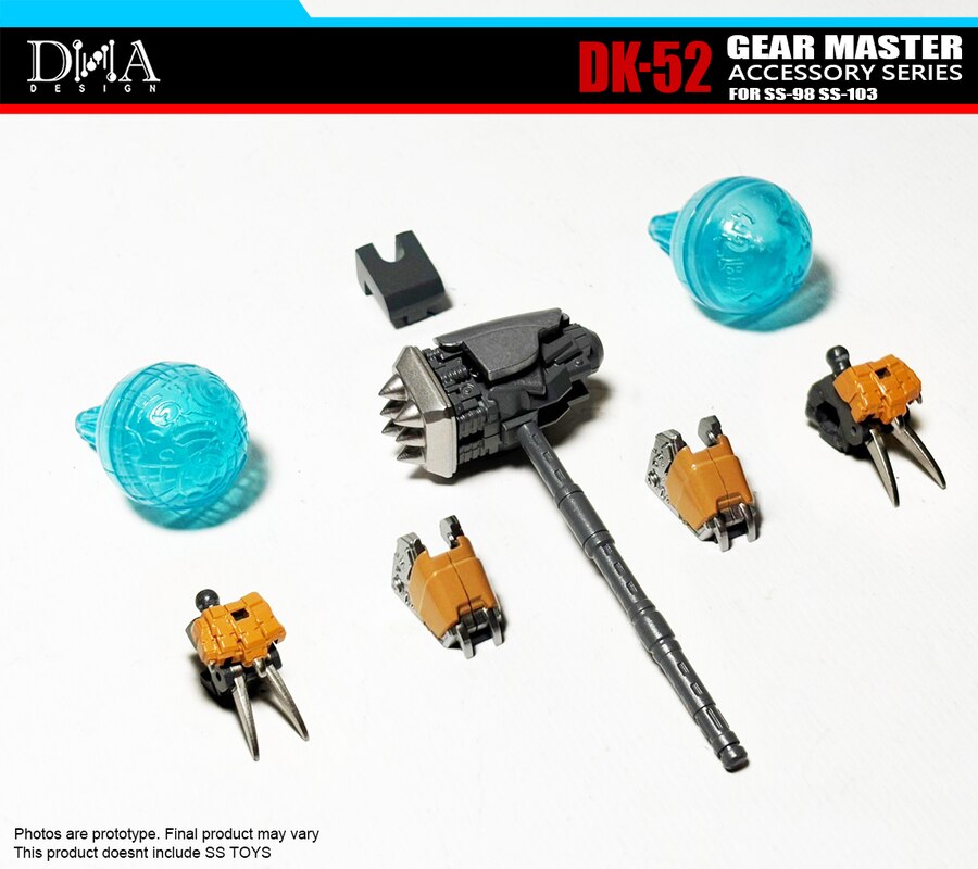 DNA Design DK-52 Gear Master Rise Of The Beasts Accessory Series